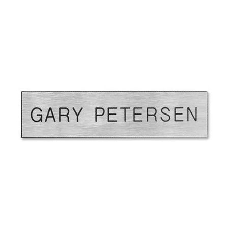 Xstamper Xecutives Name Plates: Wall-Mountable Plastic - 8’’ x 2’’ - Signs & Nameplates