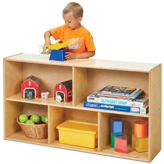 young 3-Shelf Storage Unit: Baltic Hardboard Eco-Friendly Durable - Cubbies &
