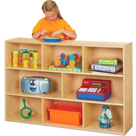 Young Time 3-Shelf Storage Unit: Baltic Hardboard Eco-Friendly Durable - Cubbies &
