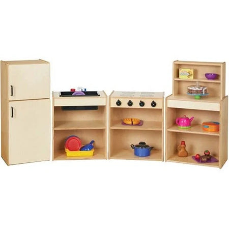 Young Time Play Kitchen Stove: Baltic Hardboard - 1 Each - Pretend