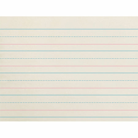 Zaner-Bloser Broken Midline Ruled Paper - 2000