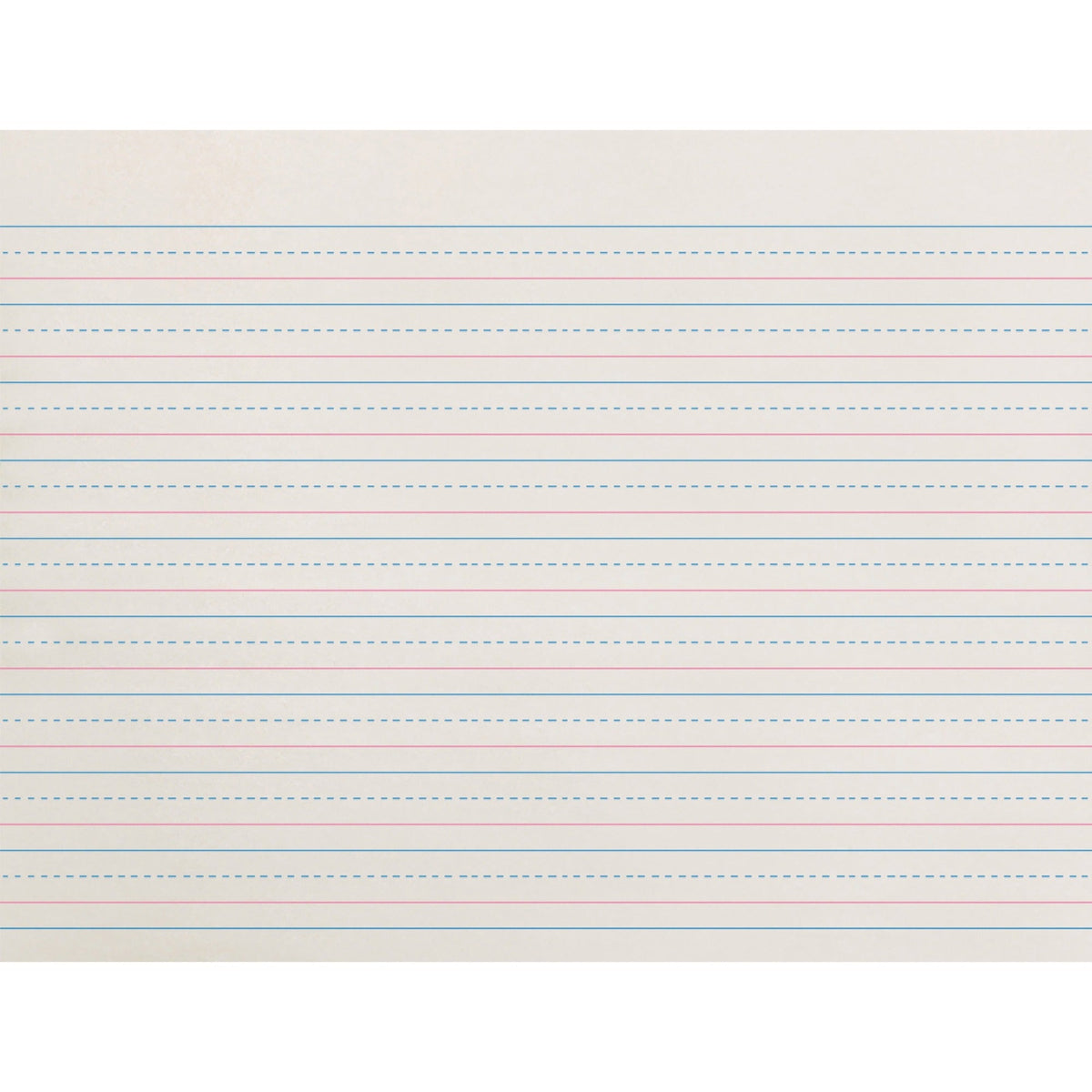 Zaner-Bloser Dotted Midline Newsprint Paper - 2000