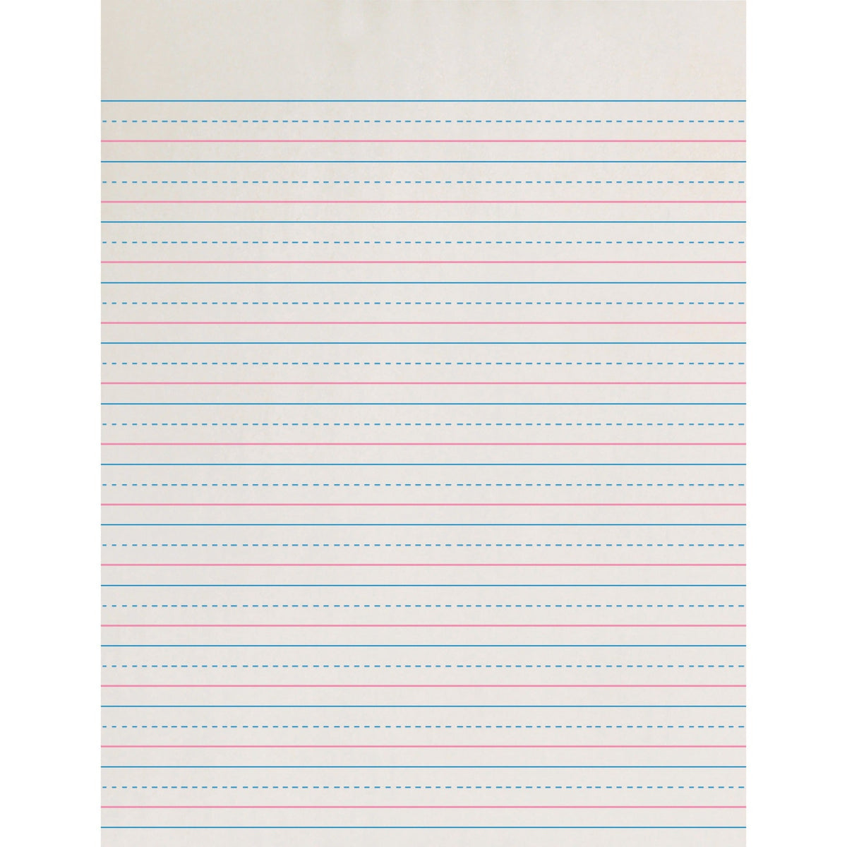 Zaner-Bloser Dotted Midline Newsprint Paper - Letter - 2000