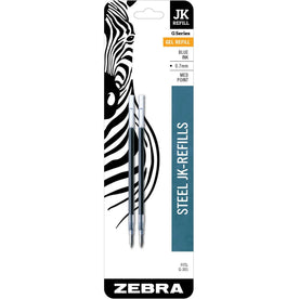 Zebra G-301 JK Gel Pen Refill - 0.70mm Blue Ink - Acid-free - 2 Pack - Refills