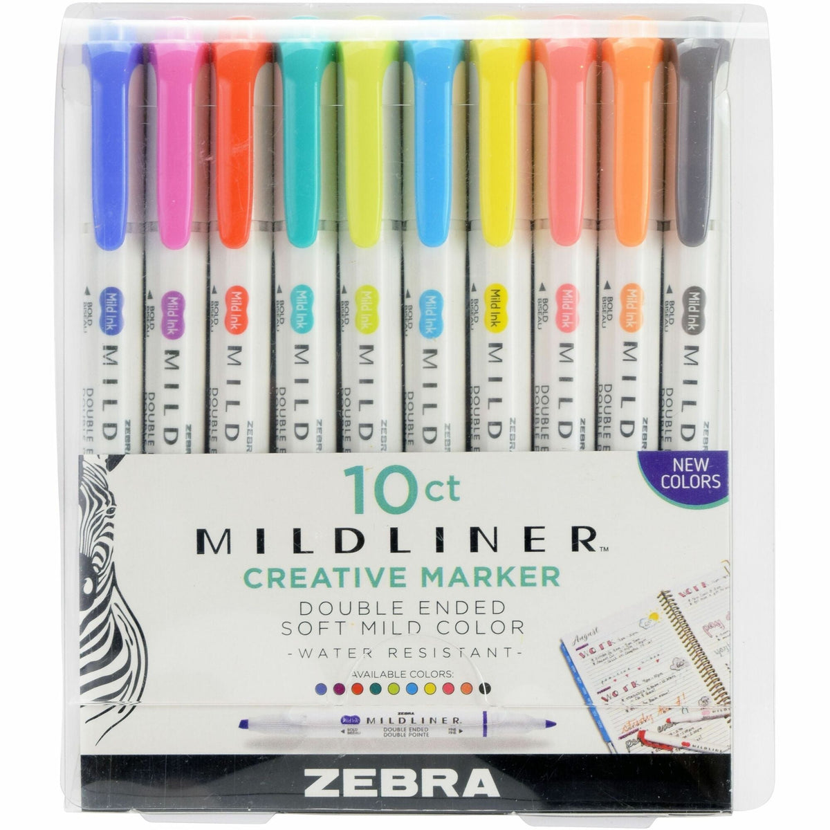Zebra MILDLINER Dual Ended Creative Marker - 2000