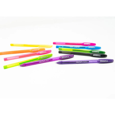 Zebra Pen Doodler’z Gel Stick Set: Neon Ink Bold 1mm Point - Pens