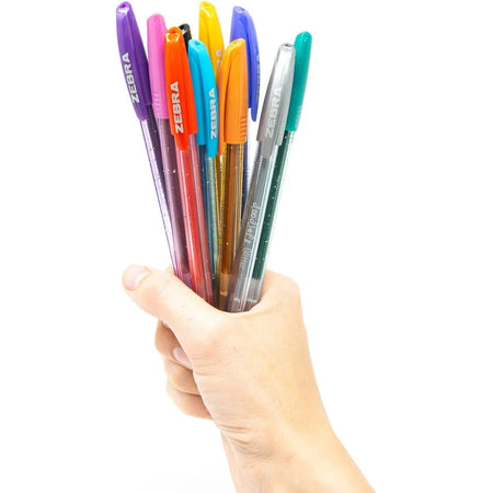 Zebra Pen Doodler’z Gel Stick Set: Neon Ink Bold 1mm Point - Pens
