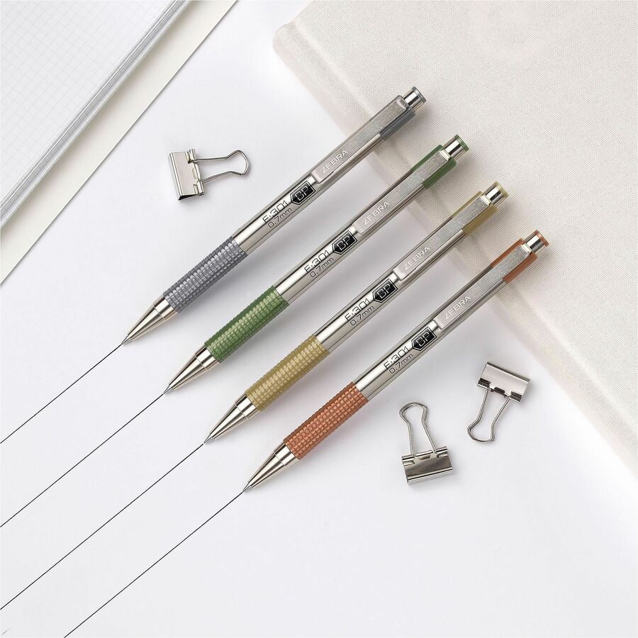 Zebra Pen F-301 EarthyTones Retractable Ballpoint Pens - Alternate-Image3