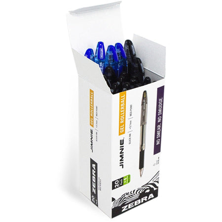 Zebra Pen Jimnie Soft Rubber Grip Gel Rollerball Pens - Alternate-Image2