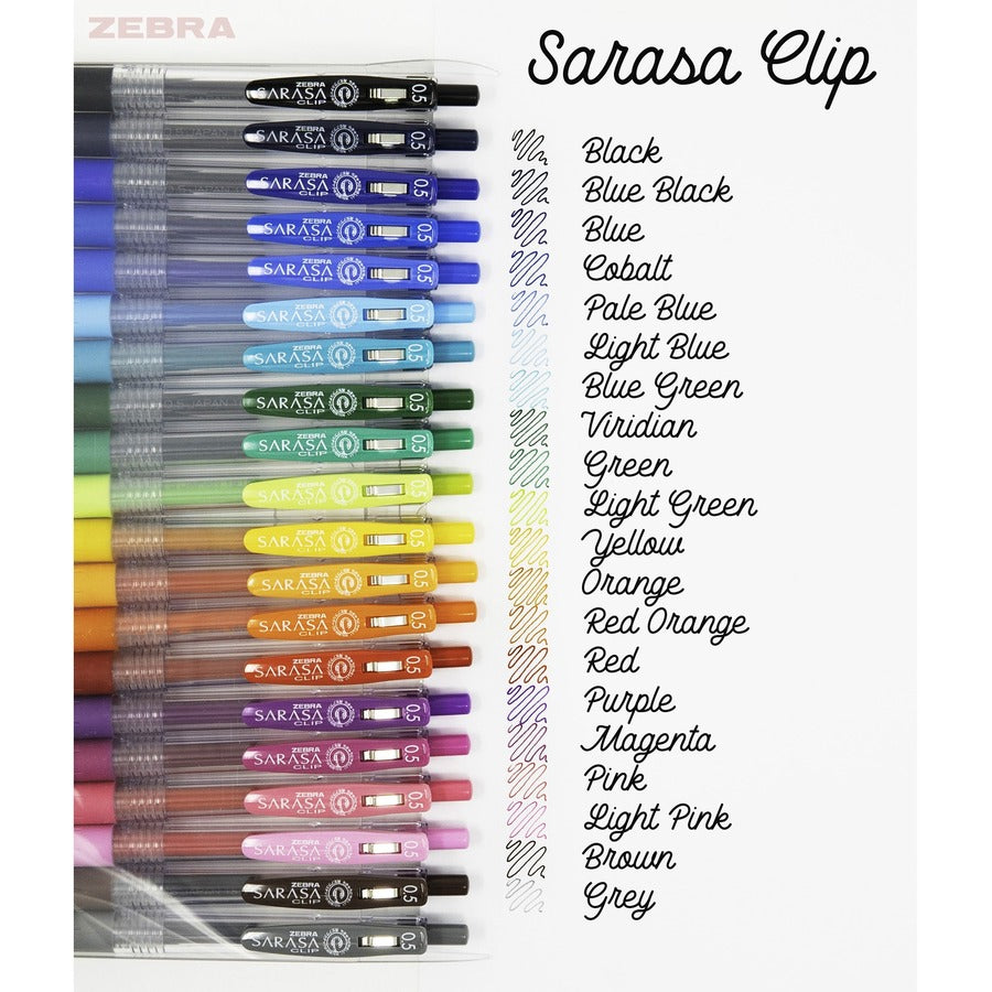 Zebra Pen SARASA Clip Retractable Gel Pen - Alternate-Image2
