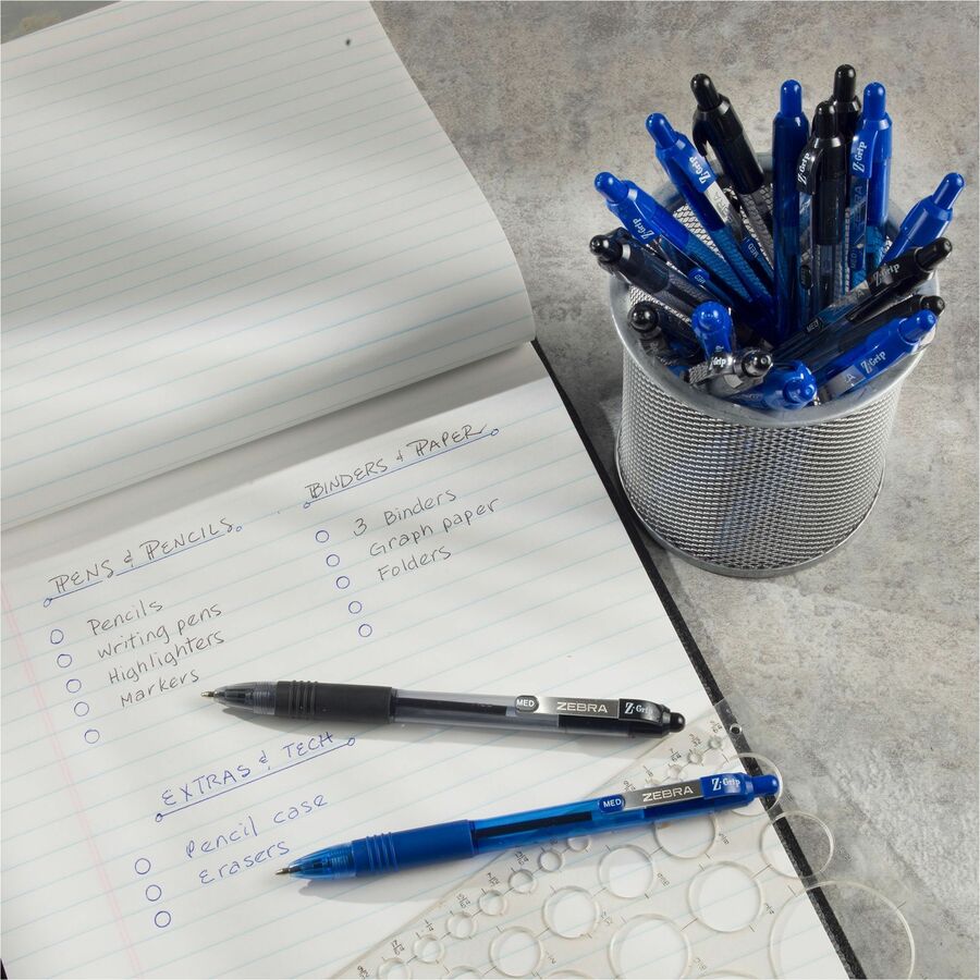 Zebra Pen Z-Grip Retractable Ballpoint Pen - Alternate-Image1