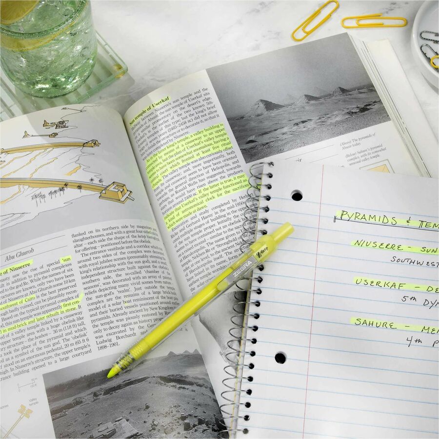 Zebra Pen Z-Grip Retractable Highlighter - Alternate-Image3