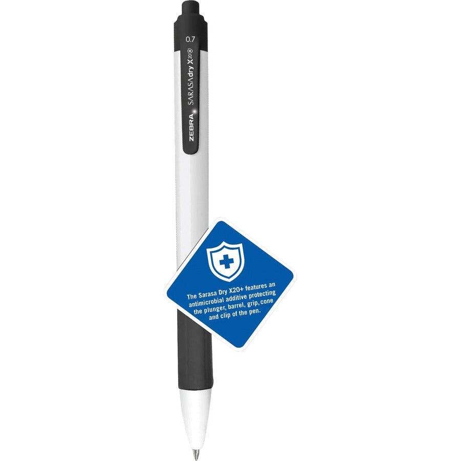 Zebra SARASA dry X20+ Gel Retractable RDI - Alternate-Image2