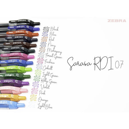 Zebra SARASA dry X20 Retractable Gel Pen - Alternate-Image2