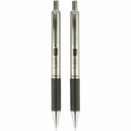 Zebra STEEL 4 Series F-402 Retractable Ballpoint Pen - Alternate-Image3