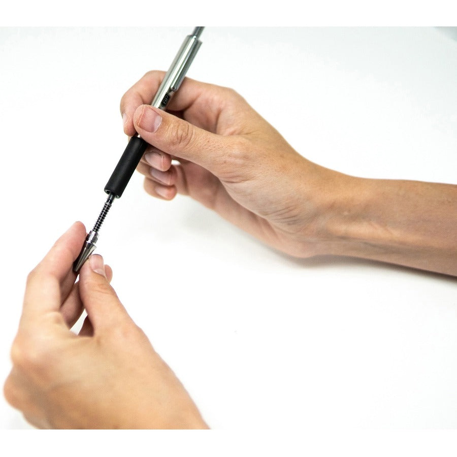 Zebra STEEL 4 Series F-402 Retractable Ballpoint Pen - Alternate-Image2
