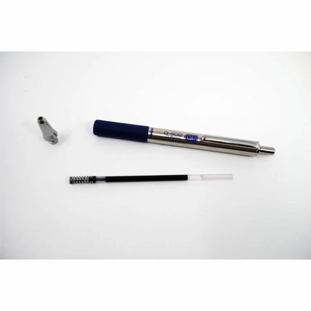 Zebra STEEL 4 Series G-402 Gel Pen: 0.5mm Fine Point Black Ink - Pens