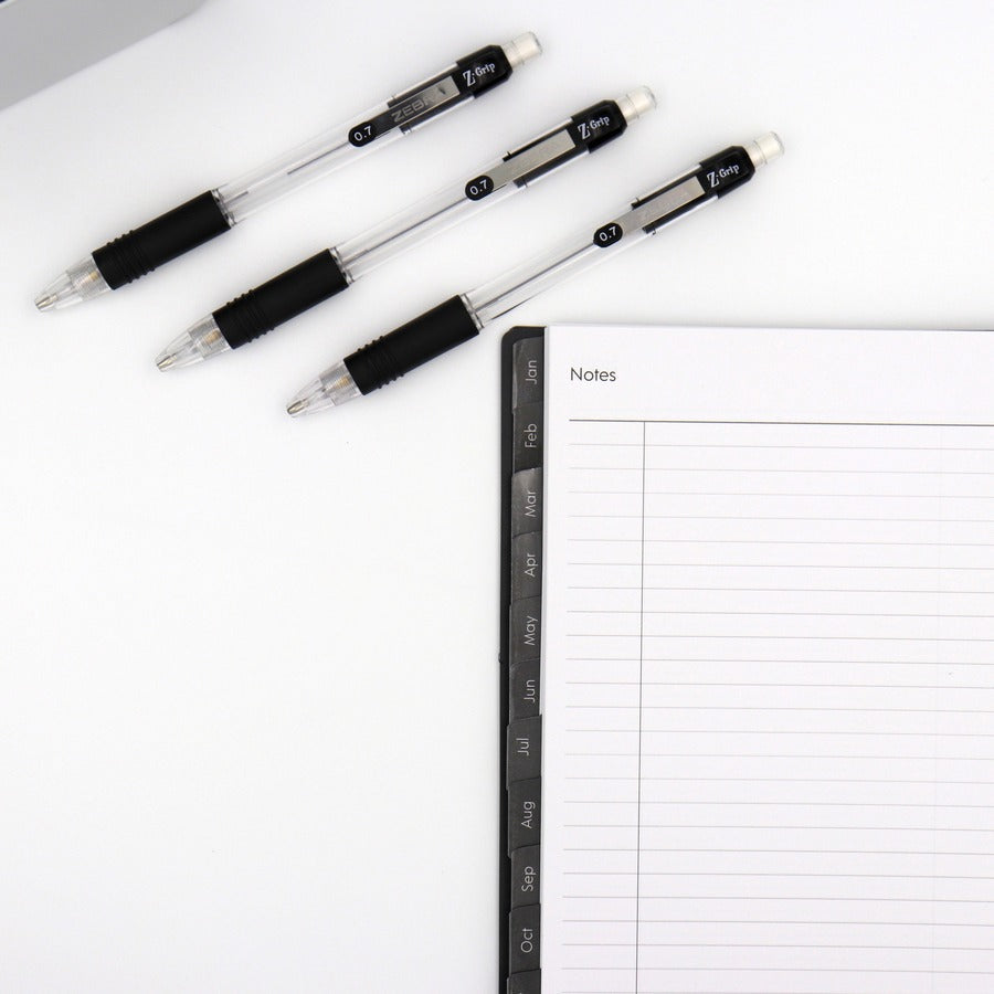 Zebra Z-grip Clear Barrel Mechanical Pencil - Alternate-Image2