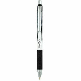 Zebra Z-Grip Flight Bold Retractable Pen - Black Ink - 1.2mm Point - Pens