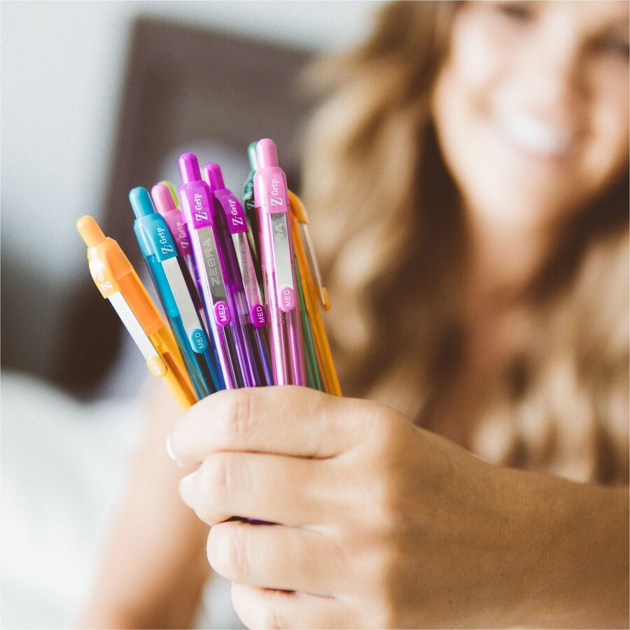 Zebra Z-Grip Retractable Ballpoint Pens - Alternate-Image5