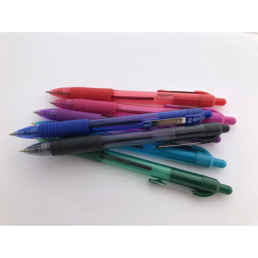 Zebra Z-Grip Retractable Ballpoint Pens - Alternate-Image2