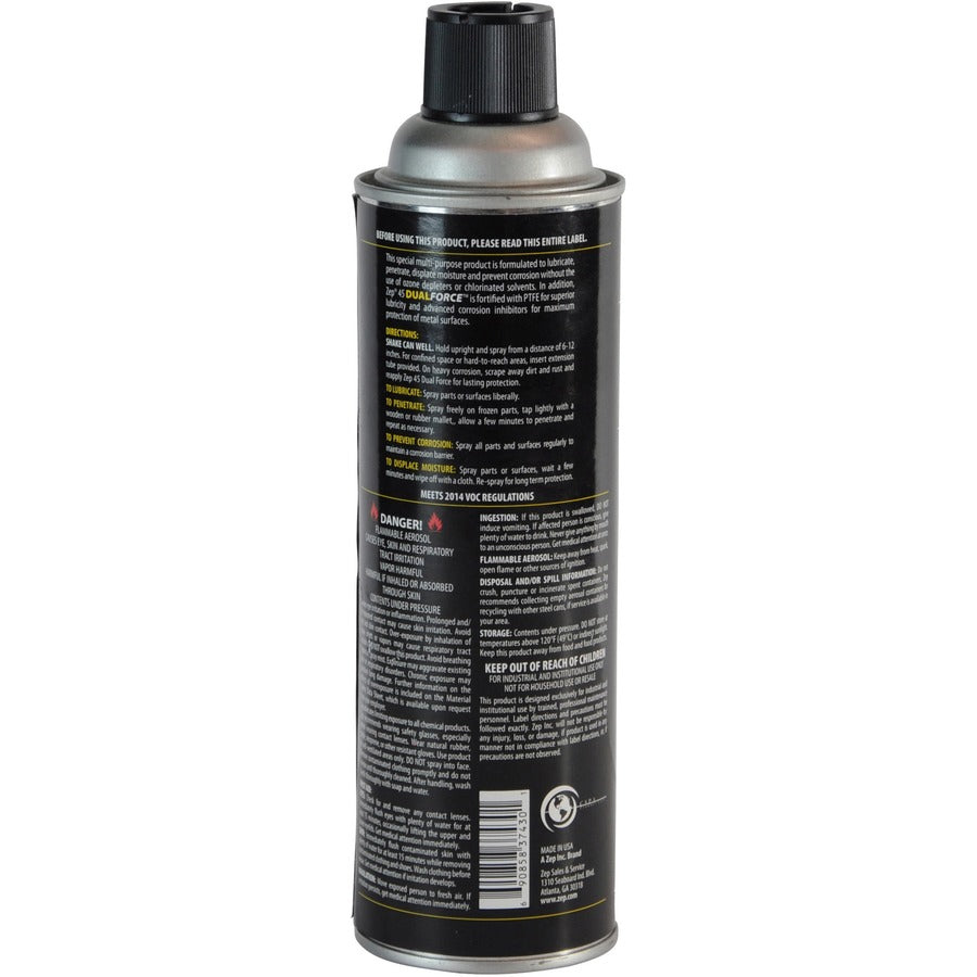 Zep 45 Dual-Force Lubricant/Penetrant - Rear