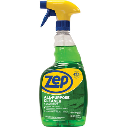 Zep All-Purpose Cleaner/Degreaser - Tile Porcelain Stainless Steel - 32 fl oz - Multipurpose Cleaners