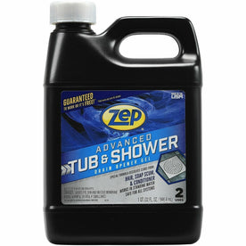 Zep Commercial Tub & Shower Drain Opener Gel - 32 fl oz - Yellow - Cleaners