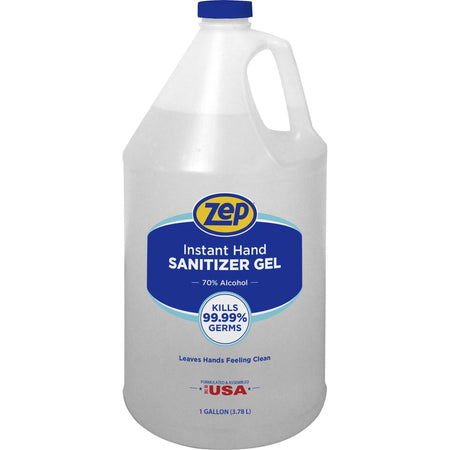 Zep Hand Sanitizer Gel: Clean Scent 1 gal - Kills Germs - Clear & Residue-free - Sanitizers