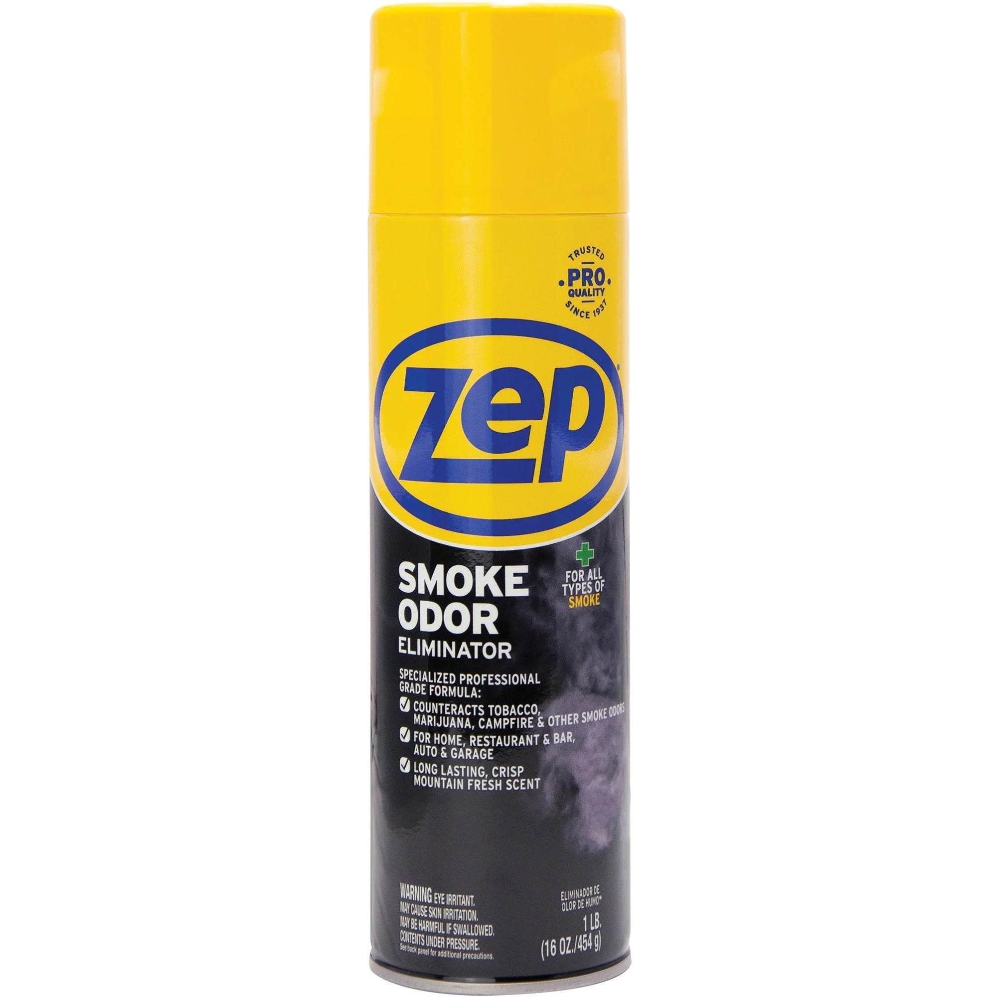 Zep Professional Strength Smoke Odor Eliminator - 16 fl oz - Mountain Fresh - Air Fresheners