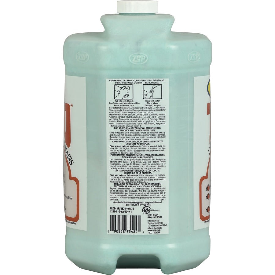 Zep TKO Hand Cleaner - Rear
