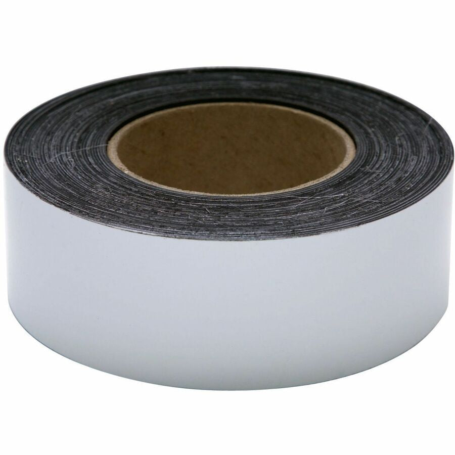 Zeus Write On/Wipe Off Magnetic Label Tape 50’ x 2’’ WHITE - 16.67 yd Length Width - Magnet - Damage Resistant