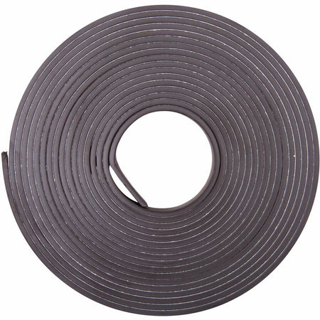 Zeus Magnetic Tape 10’ x 1/2’’ WHITE (66010) - 10 ft Length 0.50’’ Width - Black - Adhesive Backing
