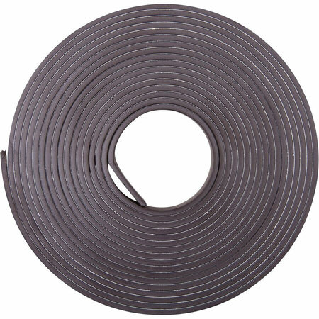 Zeus Magnetic Tape 10’ x 1/2’’ WHITE (66010) - 10 ft Length 0.50’’ Width - Black - Adhesive Backing
