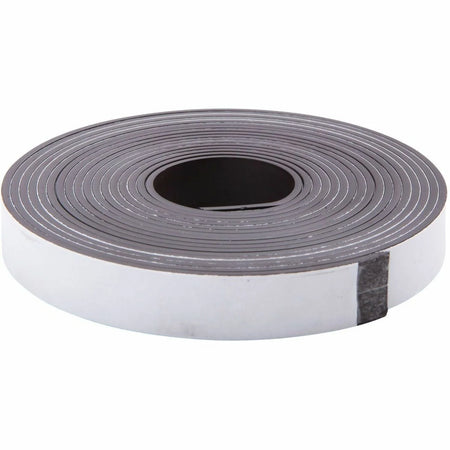 Zeus Magnetic Tape: 10’ x 1/2’’ WHITE - Adhesive Backing for Crafts & Projects - Tape