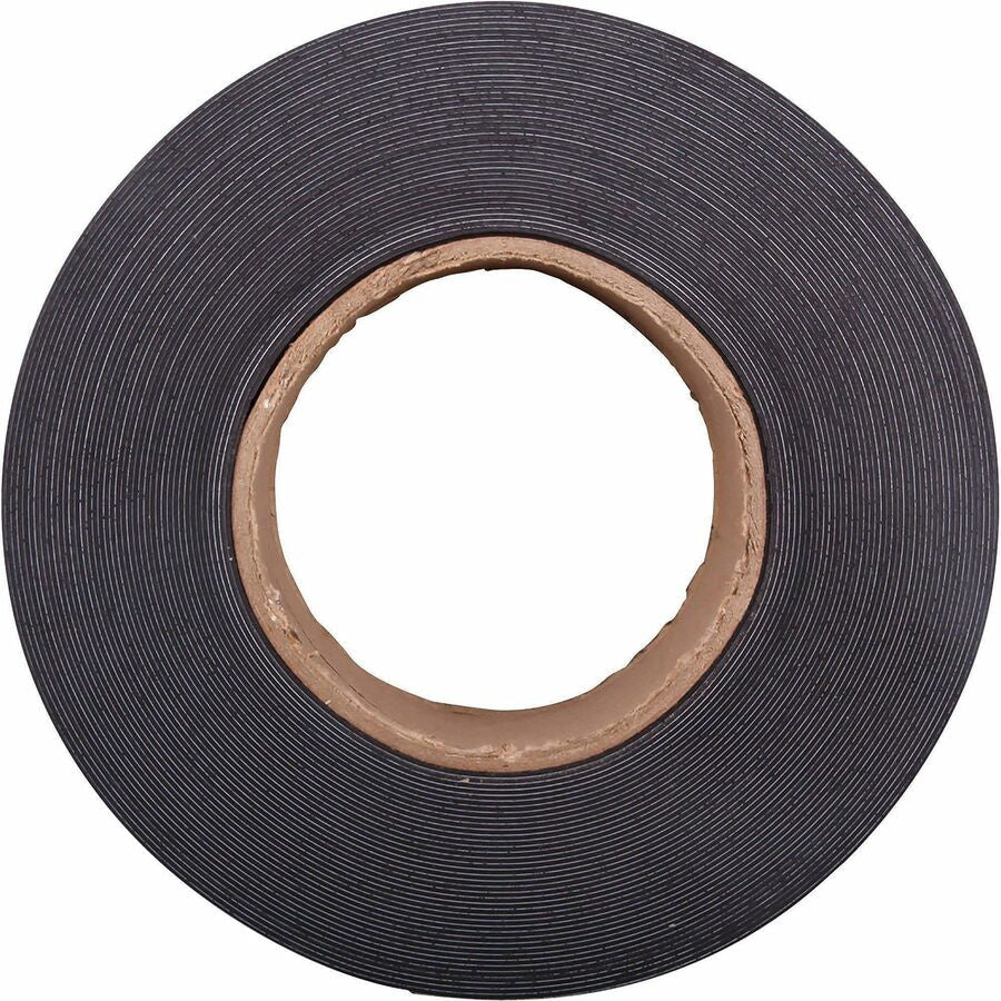 Zeus Magnetic Tape - 16.67 yd Length x 1’’ Width - White - Adhesive Backing - For Labeling Marking Calendar Memo Garage