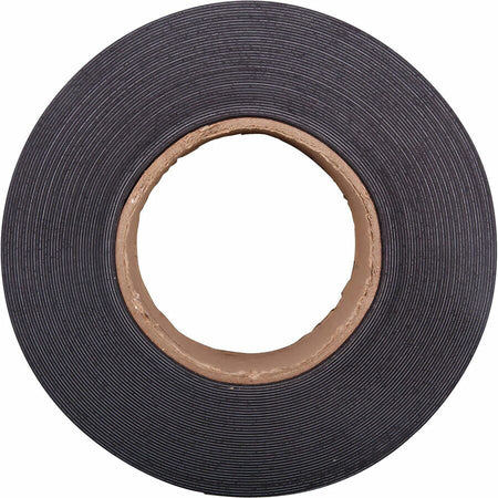 Zeus Magnetic Tape - 16.67 yd Length x 1’’ Width - White - Adhesive Backing - For Labeling Marking Calendar Memo Garage