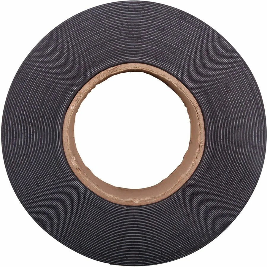 Zeus Magnetic Tape - White 16.67 yd x 1’’ - Adhesive Backing for Labeling & Marking