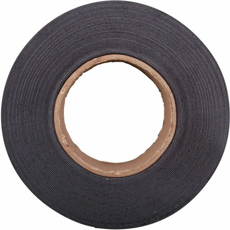 Zeus Magnetic Tape - White 16.67 yd x 1’’ - Adhesive Backing for Labeling & Marking