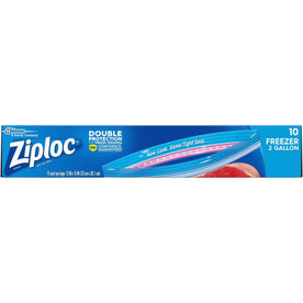 Ziploc® 2-Gallon Freezer Bags: Extra Large Size for Food Storage