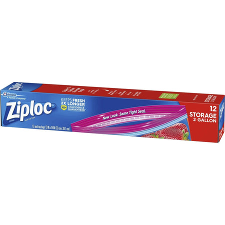 Ziploc® 2-Gallon Storage Bags: Extra Large Size for Food Money and More
